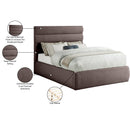  Color_Brown  Size_Full  -- Meridian Adam Upholstered Bed IMAGE 10