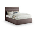  Color_Brown  Size_Full  -- Meridian Adam Upholstered Bed IMAGE 1