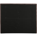 Meridian Adam Brown Linen Textured Fabric Full Bed IMAGE 5
