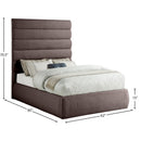  Color_Brown  Size_Full  -- Meridian Adam Upholstered Bed IMAGE 9