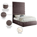  Color_Brown  Size_Full  -- Meridian Adam Upholstered Bed IMAGE 10