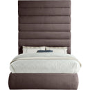 Color_Brown  Size_Full  -- Meridian Adam Upholstered Bed IMAGE 3