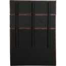 Meridian Adam Brown Linen Textured Fabric Full Bed IMAGE 5