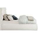  Color_Cream  Size_Full  -- Adam Cream Linen Textured Fabric Upholstered Full Bed IMAGE 4