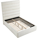  Color_Cream  Size_Full  -- Adam Cream Linen Textured Fabric Upholstered Full Bed IMAGE 7