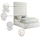  Color_Cream  Size_Full  -- Adam Cream Linen Textured Fabric Upholstered Full Bed IMAGE 10