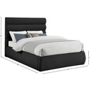  Color_Black  Size_Full  -- Meridian Adam Upholstered Panel Bed IMAGE 9