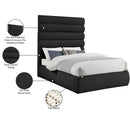  Color_Black  Size_Full  -- Meridian Adam Upholstered Panel Bed IMAGE 10