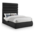  Color_Black  Size_Full  -- Meridian Adam Upholstered Panel Bed IMAGE 1