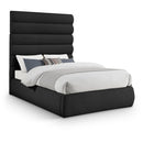  Color_Black  Size_Full  -- Meridian Adam Upholstered Panel Bed IMAGE 1