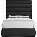 Color_Black  Size_Full  -- Meridian Adam Upholstered Panel Bed IMAGE 3