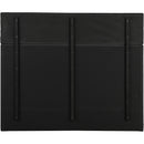 Meridian Adam Black Boucle Fabric King Bed IMAGE 5