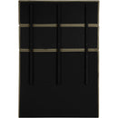 Meridian Adam Olive Boucle Fabric Full Bed IMAGE 5