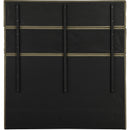 Meridian Adam Olive Boucle Fabric King Bed IMAGE 5