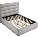  Color_Taupe  Size_Full  -- Adam Taupe Boucle Fabric Upholstered Full Bed IMAGE 6