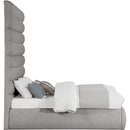  Color_Taupe  Size_Full  -- Adam Taupe Boucle Fabric Upholstered Full Bed IMAGE 4