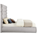  Color_Taupe  Size_King  -- Adam Taupe Boucle Fabric Upholstered King Bed IMAGE 4