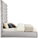  Color_Taupe  Size_King  -- Adam Taupe Boucle Fabric Upholstered King Bed IMAGE 4