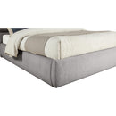  Color_Taupe  Size_Queen  -- Adam Taupe Boucle Fabric Upholstered Queen Bed IMAGE 7