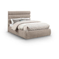  Color_Beige  Size_Full  -- Meridian Adam Upholstered Panel Bed IMAGE 1