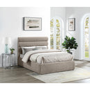  Color_Beige  Size_Full  -- Meridian Adam Upholstered Panel Bed IMAGE 2