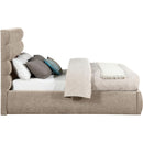  Color_Beige  Size_Full  -- Meridian Adam Upholstered Panel Bed IMAGE 4