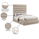  Color_Beige  Size_Full  -- Meridian Adam Upholstered Panel Bed IMAGE 10