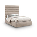  Color_Beige  Size_Full  -- Meridian Adam Upholstered Panel Bed IMAGE 1