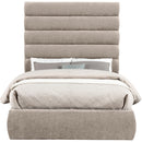  Color_Beige  Size_Full  -- Meridian Adam Upholstered Panel Bed IMAGE 3