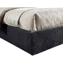  Color_Black  Size_Full  -- Adam Black Chenille Fabric Upholstered Full Bed IMAGE 6