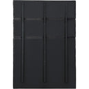  Color_Black  Size_Full  -- Adam Black Chenille Fabric Upholstered Full Bed IMAGE 5