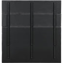 Meridian Adam Black Chenille Fabric King Bed IMAGE 5