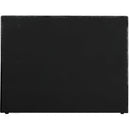  Color_Black  Size_Queen  -- Adam Black Chenille Fabric Upholstered Queen Bed IMAGE 5