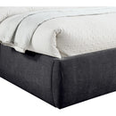  Color_Black  Size_Queen  -- Adam Black Chenille Fabric Upholstered Queen Bed IMAGE 6