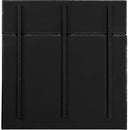 Color_Black  Size_Queen  -- Adam Black Chenille Fabric Upholstered Queen Bed IMAGE 5