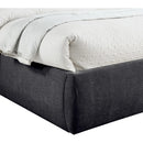  Color_Black  Size_Queen  -- Adam Black Chenille Fabric Upholstered Queen Bed IMAGE 6