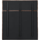 Meridian Adam Brown Chenille Fabric Full Bed IMAGE 5