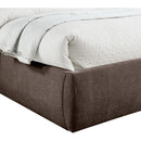 Color_Brown  Size_Queen  -- Adam Brown Chenille Fabric Upholstered Queen Bed IMAGE 6