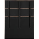  Color_Brown  Size_Queen  -- Adam Brown Chenille Fabric Upholstered Queen Bed IMAGE 5