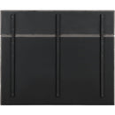  Color_Grey  Size_King  -- Adam Grey Chenille Fabric Upholstered King Bed IMAGE 5