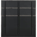 Meridian Adam Grey Chenille Fabric King Bed IMAGE 5