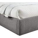 Color_Grey  Size_Queen  -- Adam Grey Chenille Fabric Upholstered Queen Bed IMAGE 6