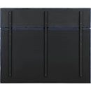  Color_Navy  Size_King  -- Adam Navy Chenille Fabric Upholstered King Bed IMAGE 5