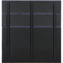  Color_Navy  Size_King  -- Adam Navy Chenille Fabric Upholstered King Bed IMAGE 5