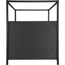 Meridian Kelly Black Boucle Fabric Full Bed (3 Boxes) IMAGE 5