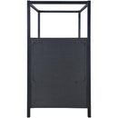 Meridian Kelly Black Boucle Fabric Twin Bed (3 Boxes) IMAGE 5