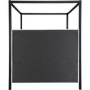  Color_Black/ Cream  Size_Full  -- Kelly Cream Boucle Fabric Upholstered Full Bed IMAGE 5