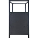  Color_Black/ Green  Size_Twin  -- Kelly Green Boucle Fabric Upholstered Twin Bed IMAGE 5