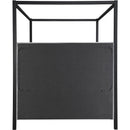  Color_Black/ Grey  Size_Full  -- Kelly Grey Boucle Fabric Upholstered Full Bed IMAGE 5