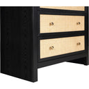  Color_Black -- Meridian Siena 5 Drawer Chest IMAGE 8